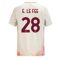 Camiseta AS Roma Enzo Le Fee #28 Visitante Equipación 2024-25 manga corta